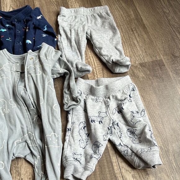 9 pc Newborn NB Baby Boy Bundle Gerber Carter’s - Picture 8 of 8